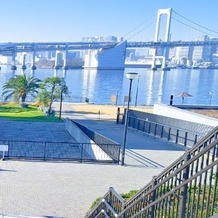 ララシャンスガーデン　東京ベイの画像｜式場を見たときの景色