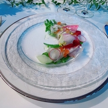 青山エリュシオンハウスの画像｜前菜のカルパッチョ