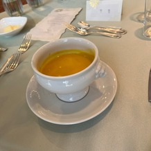 小さな結婚式　ホテル日航大阪の画像｜カボチャのスープ