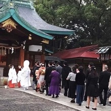 川原神社の画像｜参列時の写真