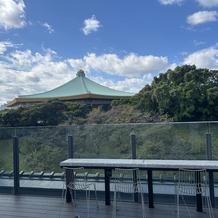 東京　九段会館テラス（登録有形文化財）の画像｜屋上庭園から見える景色