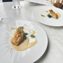 東京　九段会館テラス（登録有形文化財）の画像｜皮がパリパリで美味しかった！