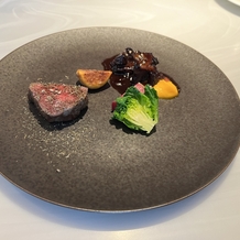 ＬＡＺＯＲ ＧＡＲＤＥＮ ＳＡＰＰＯＲＯ（ラソール ガーデン 札幌）の画像｜北海道産食材を使用した料理の試食です。お肉が美味しかったです。