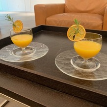 Hilltop Resort YAMANOUE（ヒルトップリゾート 福岡内）の画像｜サロンで頂いたジュース