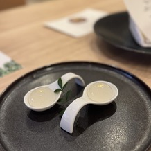 Hilltop Resort YAMANOUE（ヒルトップリゾート 福岡内）の画像｜食前に出てきました
独特な味でした(オプションメニューのようです)