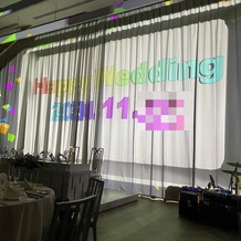 翠楓シーズンズテラスの画像｜プロジェクションマッピングもありました。