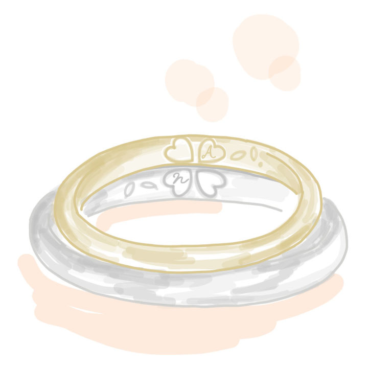 婚約指輪 結婚指輪の刻印 何入れる メッセージなど刻印アイディア 基礎知識 結婚指輪 婚約指輪 ゼクシィ