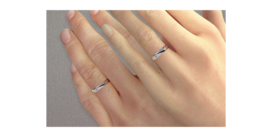 幅で印象が変わる 結婚指輪の リング幅 特徴 選び方 結婚指輪 婚約指輪 ゼクシィ