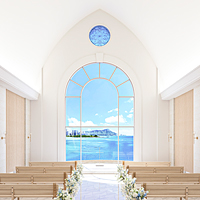 ザ・テラス バイ・ザ・シー　ナウパカチャペル（オアフ島）：挙式会場