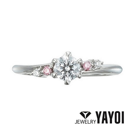 高品質ダイヤも予算内で】サイドのメレダイヤが上品な煌めきを魅せる