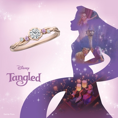 Disney Tangledラプンツェルコレクション婚約指輪【JKPLANET