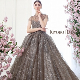 ブライダルＨＩＲＯ（ブライダル　ヒロ）:【KIYOKO HATA】スパンレースが輝く美しい2WAYドレス