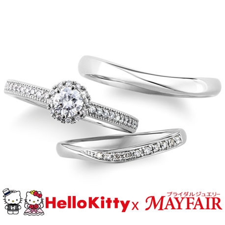 Hello Kitty×Mayfair】ハローキティの刻印も入る！｜garden（ガーデン