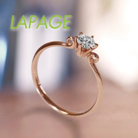 LAPAGE~天使のハープ~】婚約指輪 ￥110,000~｜garden（ガーデン