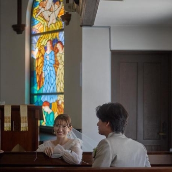 旧軽井沢礼拝堂 旧軽井沢ホテル音羽ノ森：【1泊2日森の滞在型ウエディング】無料宿泊体験＊美食フレンチ：