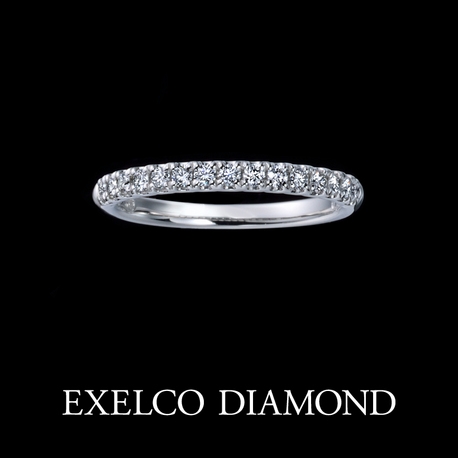 EXELCO エクセルコ ダイヤモンド フルエタニティプラチナ リングDispe