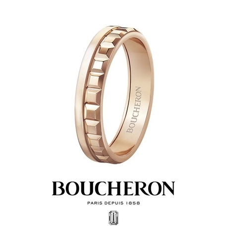 BOUCHERON(ブシュロン)】－キャトルラディアントリング ハーフ－｜アイアイイスズ ブライダル｜ゼクシィ