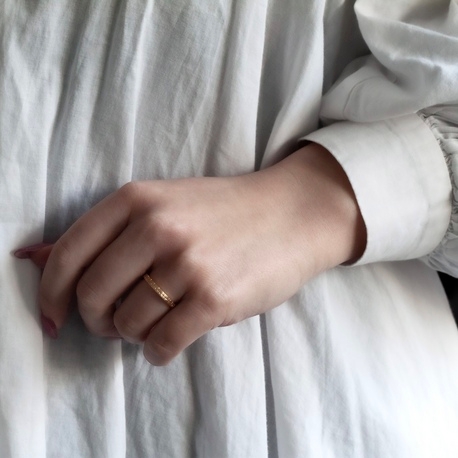 レンガ調の新しいスタイルリング【Antique Brick】｜voulez vous