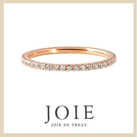 ジョアドゥトリート　Joie DE treat エタニティリング　ハーフ ジョアドゥトリートJoie DE treat エタニティリングハーフ