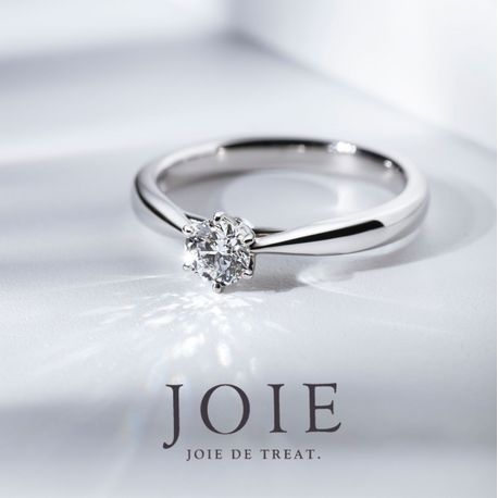 joie de treat ダイヤモンドリング ☆プロポーズリングに☆】 幸せの象徴！見るたびに喜び溢れる、王道の