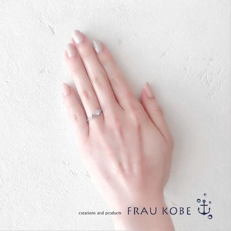 春限定】'さくら'／希少な天然ピンクダイヤの可愛くて上質な指輪｜FRAU