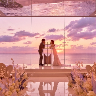 ラソール シー リゾート シエール教会/チュチュリゾートウェディング:【青山店】3連休11/22~24\BIGフェア/最大5千円ギフト券付!: