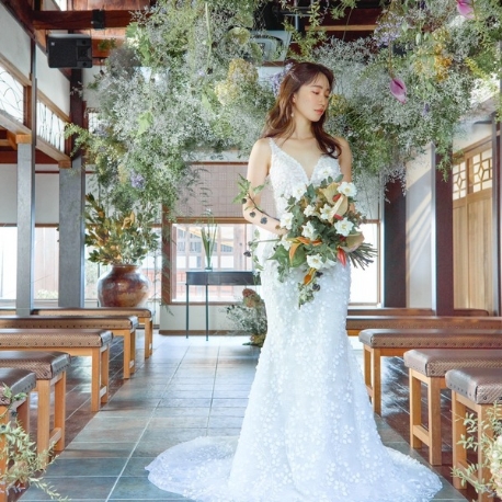 604y27☆掛下帯 金糸 梅 オフホワイト 丸帯 結婚式 花嫁ブライダル☆美品 3103442_458.jpg
