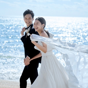 ザ・ギノザリゾート　美らの教会／アールイズ・ウエディング：【二人だけでの挙式◎】気軽に叶えて一生の想い出に♪：