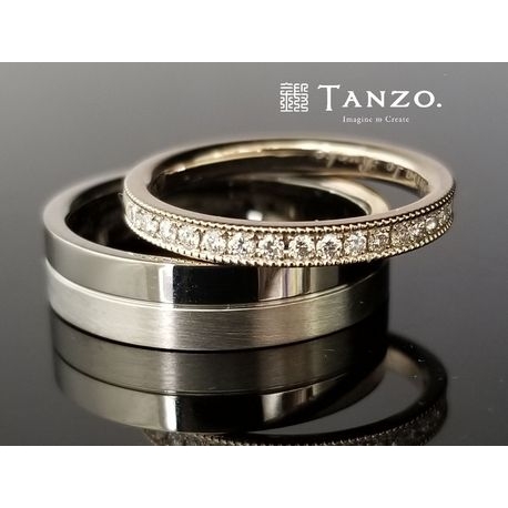 TANZO]鍛造でお造りをした重厚感ある平打ちストレート｜TANZO