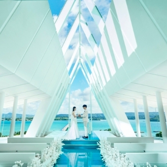 古宇利島　空と海の教会／ワタベウェディング：【全国】フォトウェディング＋会食プラン　相談会：