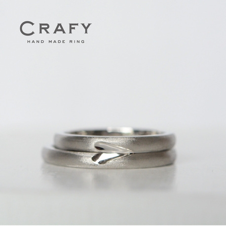 ふたりで作る結婚指輪】ふたりでひとつのデザイン！ハートの手作り結婚