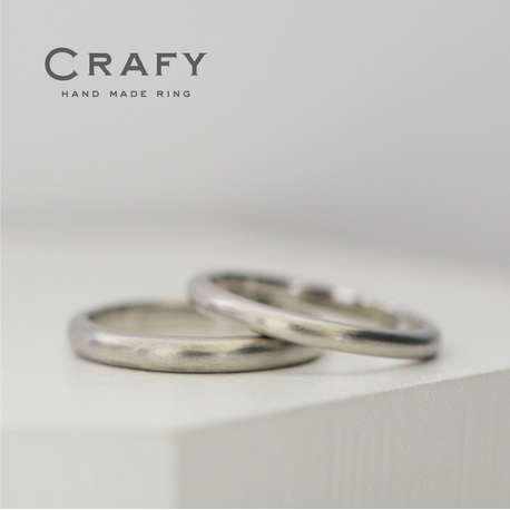 ふたりで作る結婚指輪】プラチナ｜CRAFY（クラフィ）｜ゼクシィ