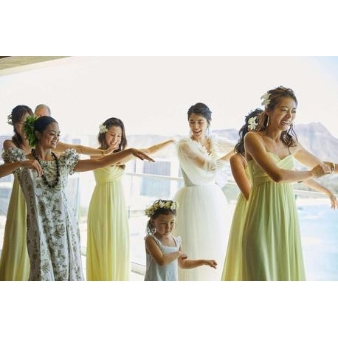 瀬良垣島教会/アールイズ・ウエディング:【お子様と叶える】リゾート家族ウェディング♪打合せも負担0!: