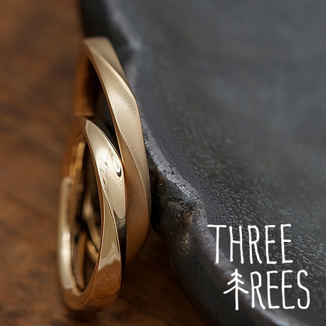 一つの原型から複製して指輪制作！ THREE TREES 手作り結婚指輪