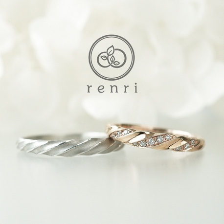 フローラルデザインリング 20号 個性的なシルエットのねじれデザインリング｜renri｜ゼクシィ