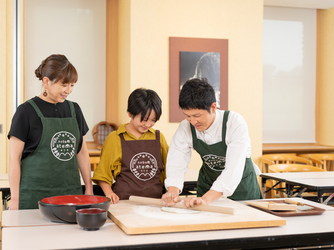 あてま高原リゾート　ホテルベルナティオ：蕎麦打ち体験