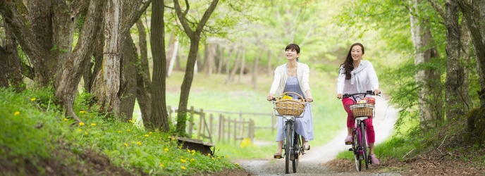 星野リゾート　リゾナーレ八ヶ岳：草木や花が芽吹く春。気持ちの良い風が吹く