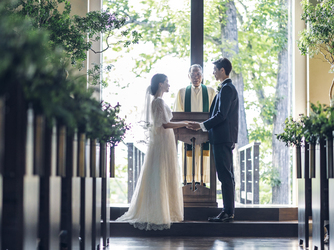ルグラン軽井沢ホテル＆リゾート：軽井沢で長年布教活動を行ってきた牧師先生からの結婚宣言