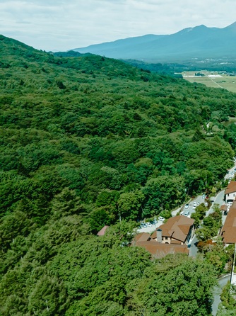 ルグラン軽井沢ホテル＆リゾート：標高1000mの山凪の教会
