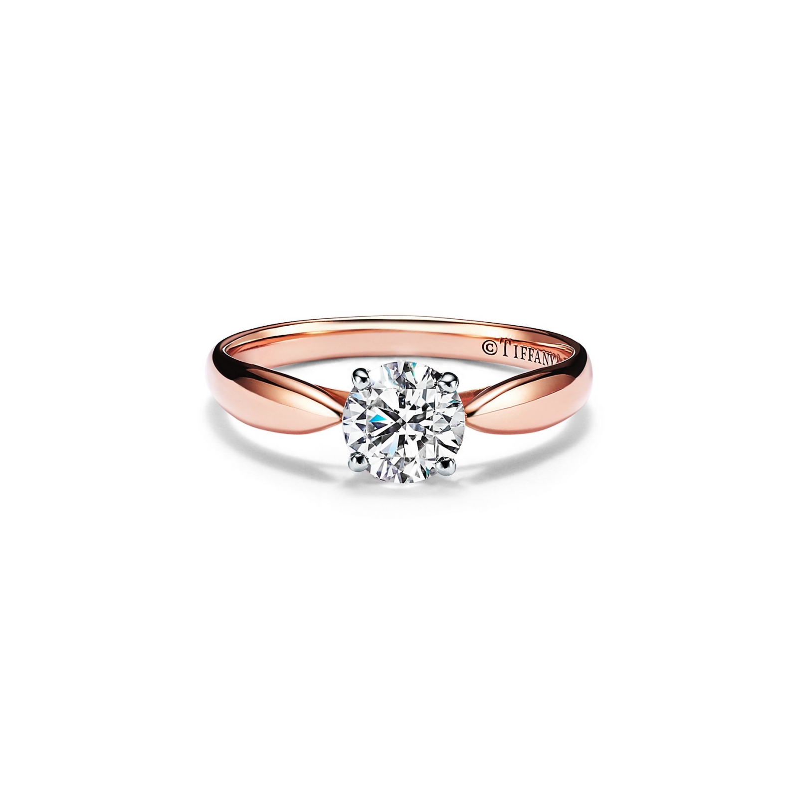 ティファニー ハーモニー エンゲージメント リング ダイヤモンド バンド - Tiffany & Co.（ティファニー）の婚約指輪