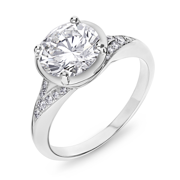BVLGARI 婚約指輪　ダイヤモンド