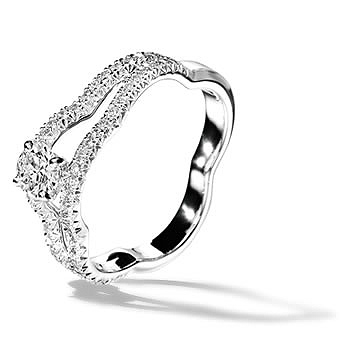 カメリア コレクション エンゲージメント リング Chanel シャネル の婚約指輪 エンゲージメントリング