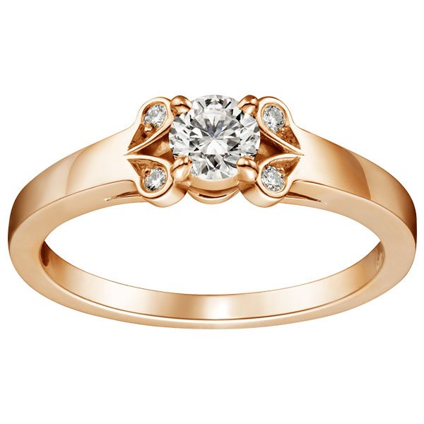 バレリーナ ソリテール リング Cartier カルティエ の婚約指輪 エンゲージメントリング