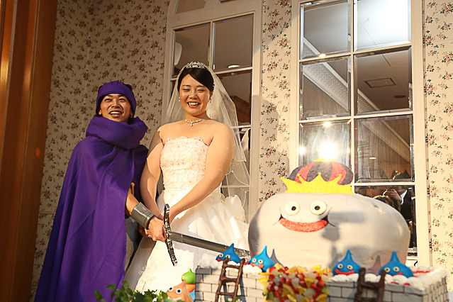ｒｏｙａｌ ｇａｒｄｅｎ ｐａｌａｃｅ 八王子日本閣のプランナーブログ おらが式場へドラクエがやってきた 結婚 式場 ウエディング 挙式 ブライダル ゼクシィ