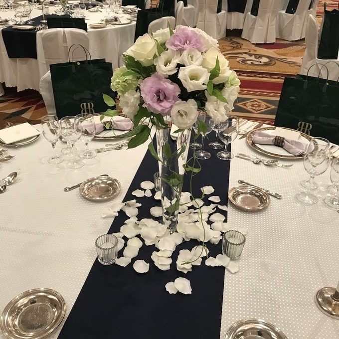 リーガロイヤルホテル東京のプランナーブログ ゲストテーブルコーディネート 結婚式場 ウエディング 挙式 ブライダル ゼクシィ