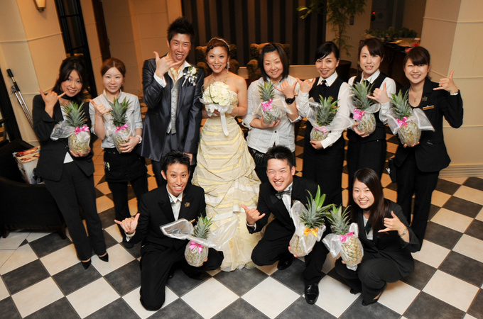 横浜迎賓館のプランナーブログ パイナップル大作戦 結婚式場 ウエディング 挙式 ブライダル ゼクシィ