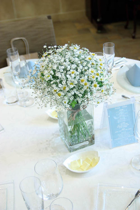 アルカンシエル Luxe Mariage 名古屋のプランナーブログ ゲストテーブル装花 結婚式場 ウエディング 挙式 ブライダル ゼクシィ