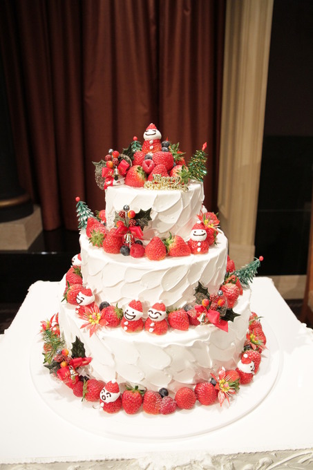 ホテルモントレ グラスミア大阪のプランナーブログ クリスマスケーキ 結婚式場 ウエディング 挙式 ブライダル ゼクシィ
