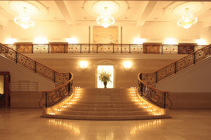 迎賓館シェーナ ｐａｒｔｉｒ ｋｙｏｔｏ のプランナーブログ 素敵な階段 結婚式場 ウエディング 挙式 ブライダル ゼクシィ