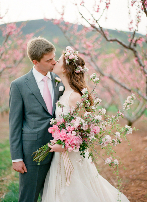 ロックハート城のプランナーブログ 桜のブーケ 結婚式場 ウエディング 挙式 ブライダル ゼクシィ